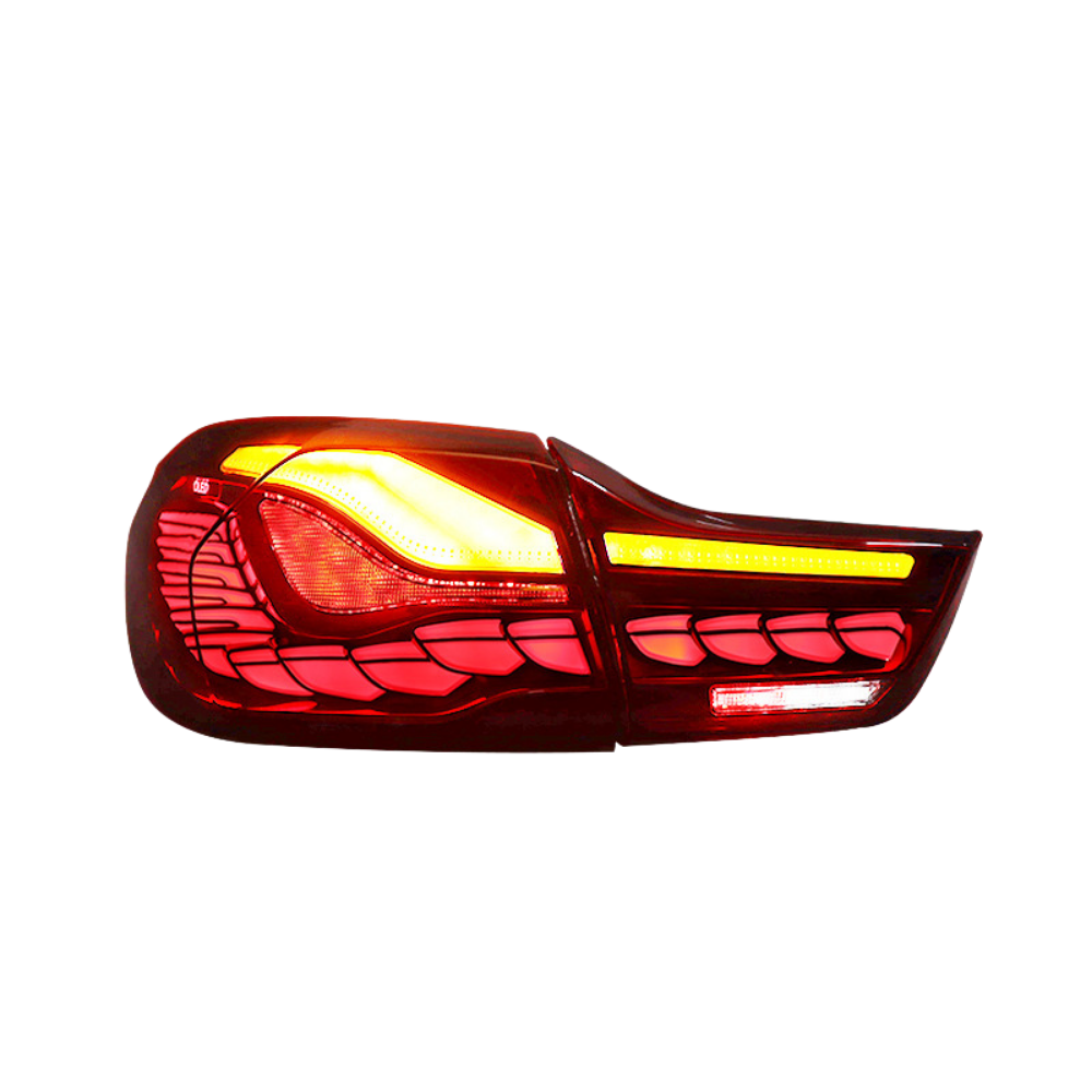 LED dragon scale tail light BMW 4 Series  14-21  F32 F33 F36 F82 F83 GT S modified